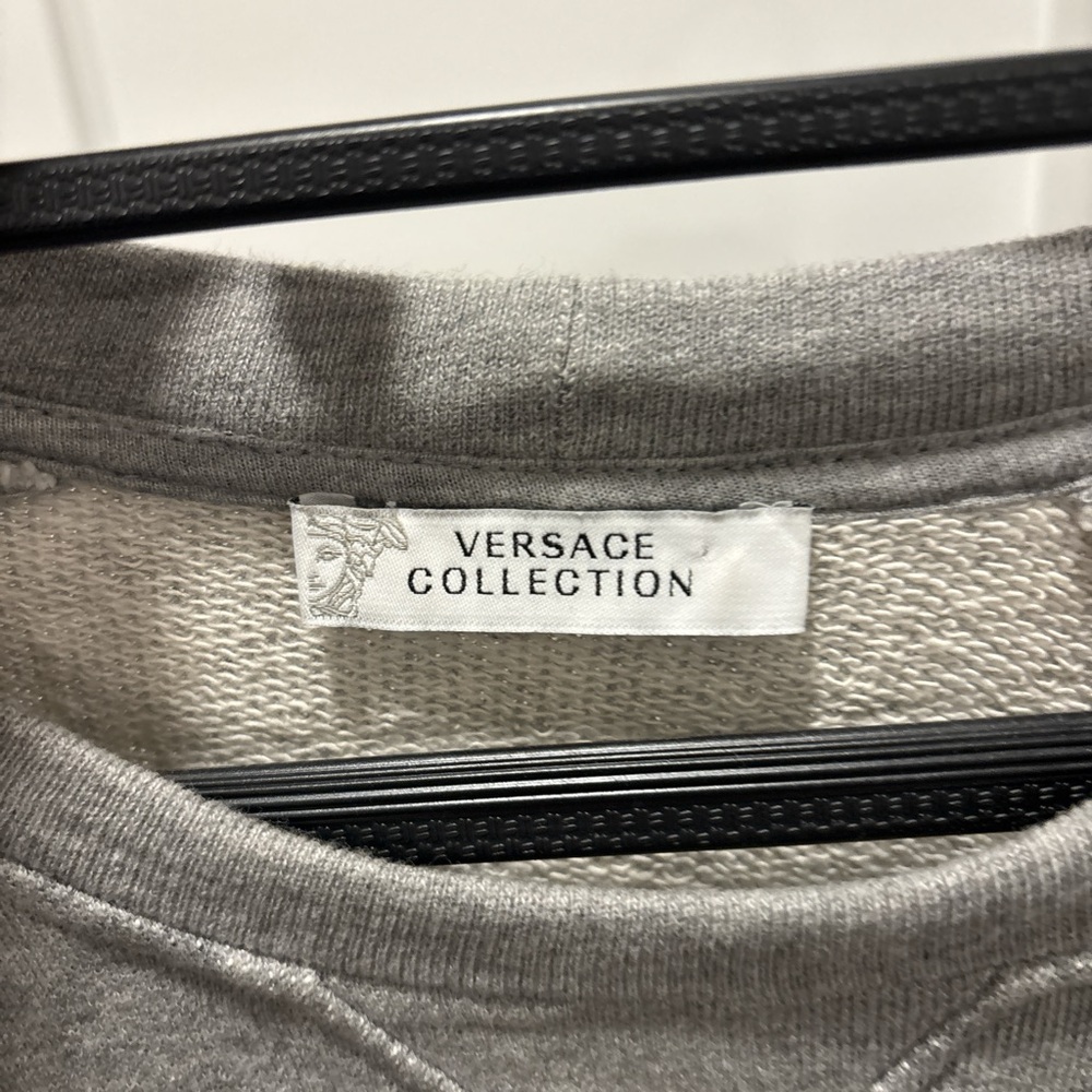 Versace Collection Heather Gray Top
